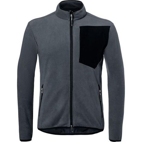 Kübler Fleecejacke WEATHER 1254 anthrazit/schwarz Gr. XL (1/4)