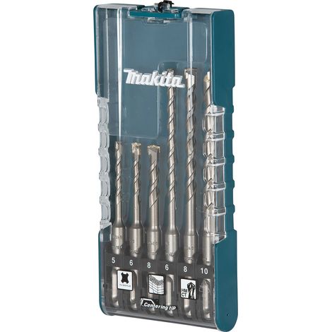 Makita Jeu de forets à béton SDS-PLUS 6 pces Ø 5 - 10 mm - E-15730
