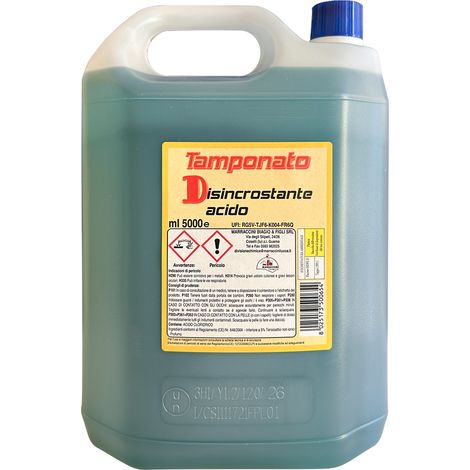 Acido Tamponato Profumato per Cotto 4 Pezzi 5 lt