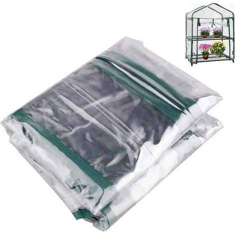 Double-Wall Greenhouse Cover - Waterproof & UV-Resistant - Mini Garden Greenhouse [1058]