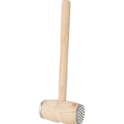 MARTILLO DE CARNE DE MADERA FORJADA (1/5)