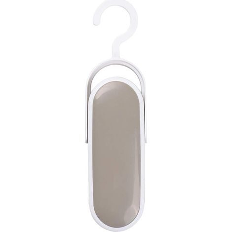 Sollbry 2 pièces Mini machine à emballer sous vide 2 en 1, mini machine à sceller sous vide avec crochet pour sacs en plastique (gris) (1/5)