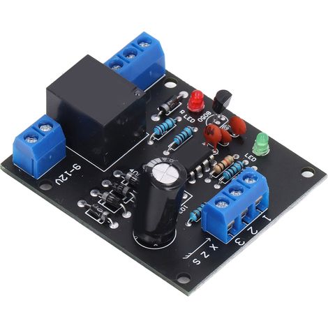 DC12V Aquariumpumpen-Schwimmerwasserstandsschalter, automatischer Flüssigkeitsstandsensor-Controller, Wasserpumpen-Steuerplatine, Füllstandserkennungsset. (1/5)