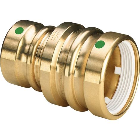 Viega Geopress manicotto di riduzione, d1 40, d2 32 bronzo rosso modello 9615.2TW, 765590