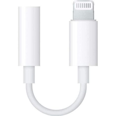 Adaptateur - Apple - Lightning vers Mini Jack 3,5 mm - Blanc - Audio (1/4)