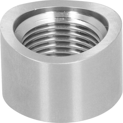 Capteur d'oxygène O2, écrou cranté, bonde, filetage M18x1, 5, en acier inoxydable, universel pour voiture (1/5)