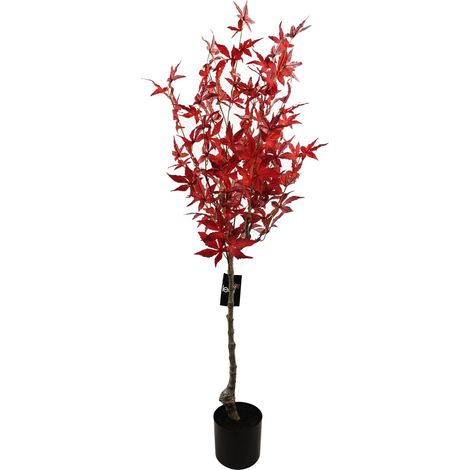 120cm Artificial Red Maple Tree (1/3)