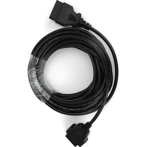 OBD2 16-Pin Stecker auf Buchse Diagnoseanschluss Verlängerungskabel 10m/32,8ft Adapterverlängerung für Kfz-Scanner (1/5)