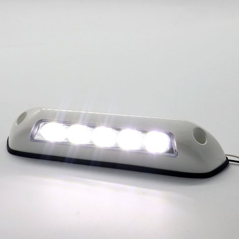 Lampe LED 12 V étanche pour auvent, camping-car et caravane. (1/5)