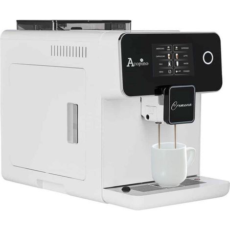 Acopino Cremona machine à café automatique blanc 12 tasses (1/3)