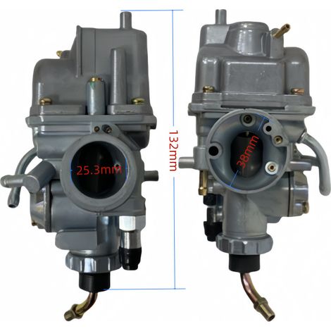 Pièces de carburateur pour moto TTR125 compatibles avec les moteurs Yamaha TTR125E et TTR125LE (1/3)