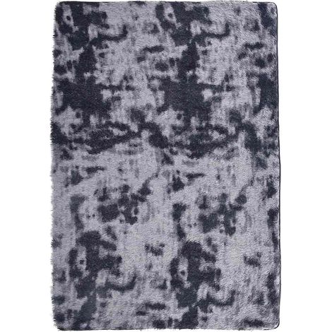 Maison Exclusive - Teppich Shaggy Hochflor NAVARRA Dunkelgrau 200