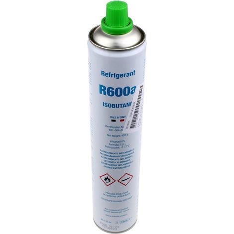 Whirlpool - gas refrigerante isobutano r600a - 750ml / 420 gr. - c00089700 - 8059131897005
