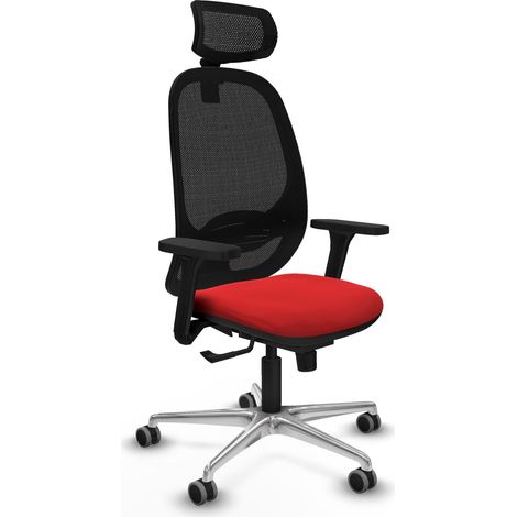 Silla de oficina piqueras y crespo Cilanco negro reposabrazos ajustables (1/2)