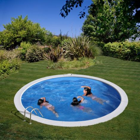 Piscina interrata Gre Sumatra rotonda 350x120 cm (1/7)