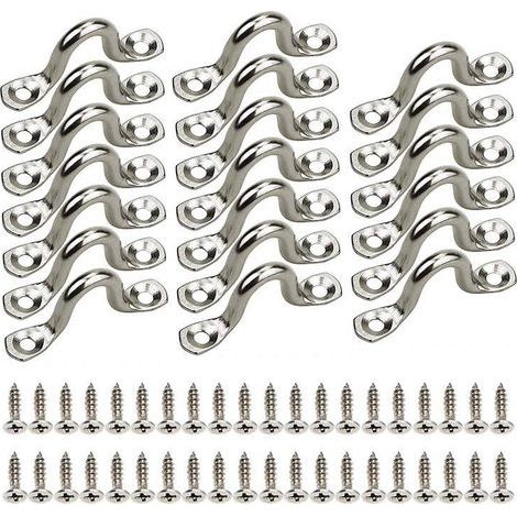Bootsgriff, 20 Stück 56 mm Edelstahl 316 Haltestange für Yachten und Wohnmobile (1/5)