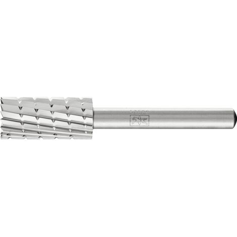 PFERD TOOLS HSS Frässtift Zylinderform stirn A-ST Ø 12x25mm Schaft-Ø 6mm Z 2 universal mittel Spanbrecher (1/3)
