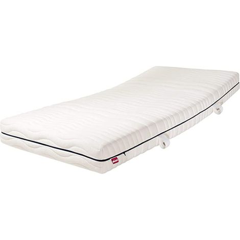 Matelas confort 7 zones orthopediques blanc ABEIL Dimension - 140X190 (1/4)