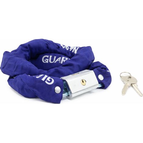 CATENA DI SICUREZZA IN CEMENTO QUADRA- - sezione quadra mm.10 x cm.120 - colore blu - 1 pezzi