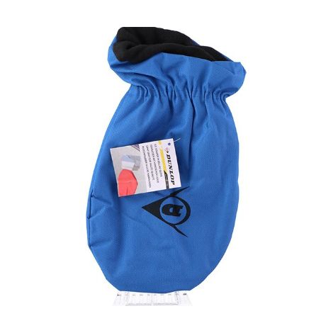 Eiskratzer mit Handschuh, blau, Dunlop
