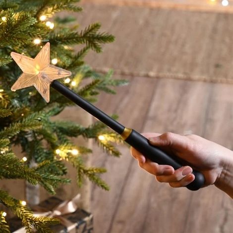 Festive Remote to Control Fairy Lights - Light Up Christmas Magic Wand Novelty (1/2)