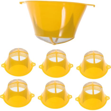 Lot De 10 Filtres À Peinture Réutilisables En Maille Pour Peinture À Base D'Eau Et À L'Huile Passoire De Pratique Pour Éliminer Résidus Et Impuretés Accessoire Idéal Pour Artisanale (1/5)