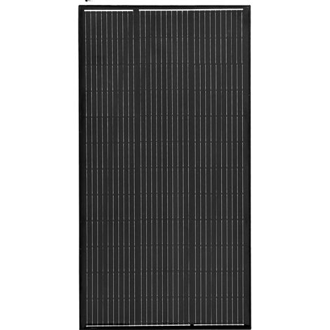 Panneau Solaire, Construction Monocristalline, Haute Efficacité, 150W Noir (1/2)