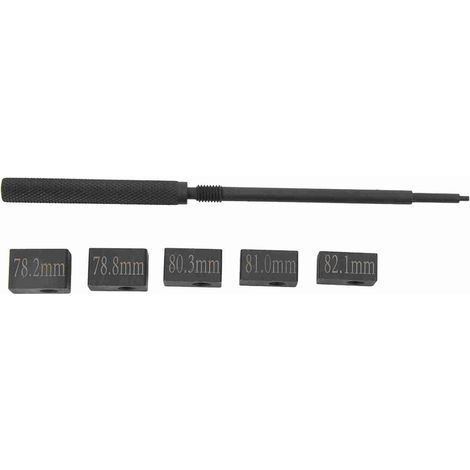 Jauge de hauteur d'injecteur pour Detroit Diesel Série 50 et 60, kit complet avec 5 cales calibrées, outil de réglage précis (1/5)