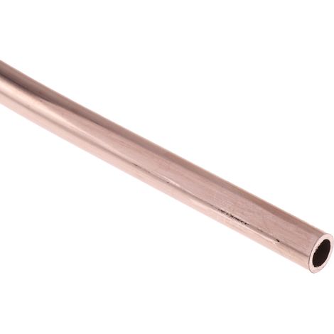 Rs Pro – Tube en cuivre 6mm – Longueur 10m – Pression +200 °C – Tube étanche pour installations sanitaires