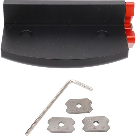 Rabot à bois manuel portable pour chanfreinage de bordure avec lames R1 R2 R3, grattoir à bavure d'angle