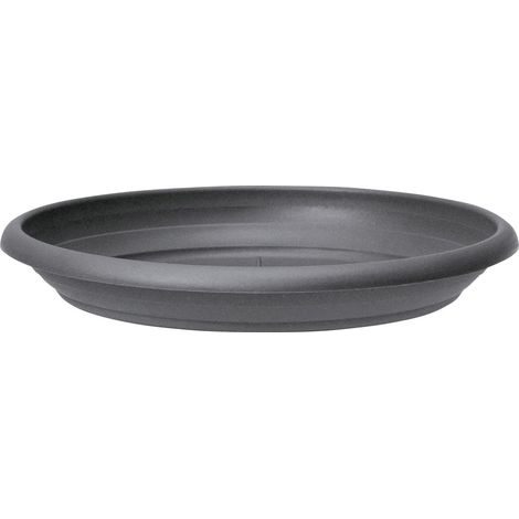 Scheurich Untersetzer Serie 331 Linda metallic grau Ø 37 cm Untersetzer