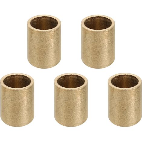 Entretoises en Laiton M8, 5 Pièces Entretoise en Métal Laiton 8 mm ID x 10 mm OD x 15 mm L Entretoises en Laiton pour Vis de 5/16 Pouce ou M8 (1/5)