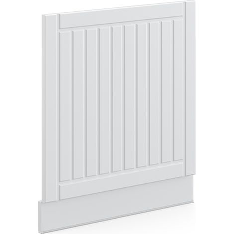 Frontblende Fame-Line, Weiß Landhaus, 60 cm ohne Arbeitsplatte, Vicco