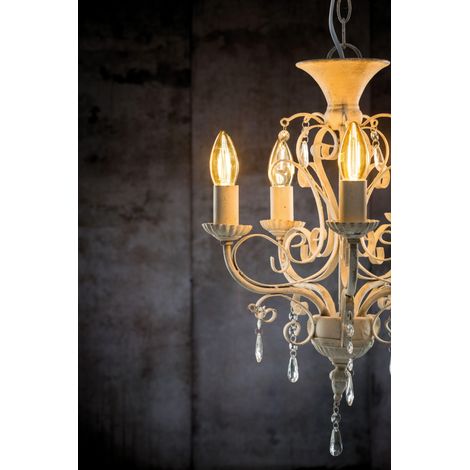 Ampoule LED à filament avec variateur d'intensité Doré 2500 K E14 4,7 W (1/5)