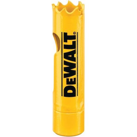 Scie cloche DeWALT Bimétal 16mm, profondeur de coupe 44mm ( Prix pour 1 ) (1/2)