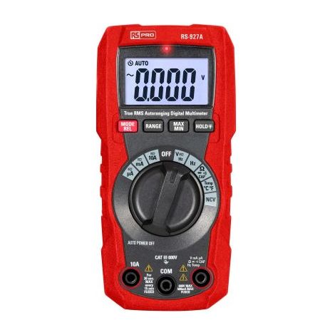 Multimètre numérique RS-927A RS PRO Portable, 600V c.a. 10A c.a. ( Prix pour 1 )