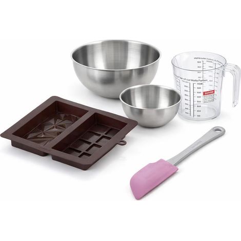 Set de 5 ustensiles de pâtisserie moule à gâteaux bol spatule pâtisserie et verre doseur Spécial créative Spécial créative Zenker Spécial créative (1/5)