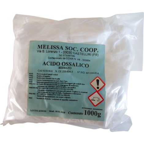 Acido ossalico 1000 gr.
