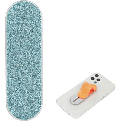 2 Pcs Support de doigt pour smartphone - Support pour téléphone portable - Anneau de support pour téléphone portable ( bleu ABS+TPU) (1/5)