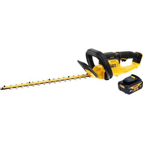 Cortasetos a batería Dewalt DCMHT 563 N 18 V 55 cm + 1 batería de 4,0 Ah - sin cargador (1/5)