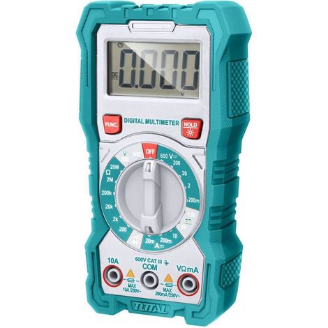 TESTER MULTIMETRO DIGITALE AC DC TESTER TASCABILE 1999counts TOTAL