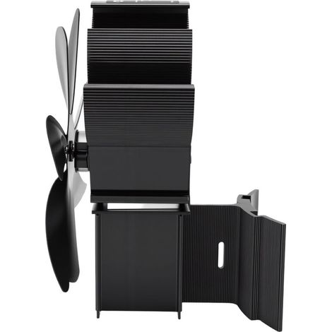 Ventilateur pour poêle à bois, foyer à granulés, 7 pales, montage mural, autoportant-Crezuo