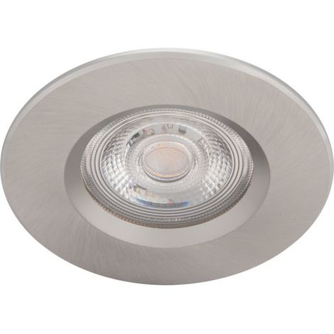 Philips Dive Spot encastrablé pour Salle de Bain (Nickel) Lumière blanche chaude - LED (1/5)