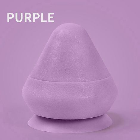 Cône de massage à adsorption pour les points d'acupuncture plantaires, lombaires, dorsaux, des épaules et de la nuque. Balle de massage en silicone pour les points d'acupuncture du corps entier.-AquaF (1/5)