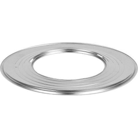 Cuiseur vapeur en acier inoxydable, panier vapeur, plaque de cuisson pour aliments, accessoire de cuisine-31X31CM-Silver (1/3)