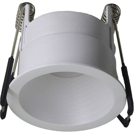 Ampoule encastrée ronde blanche 51 mm 1xGU10 PAR11 (1/2)