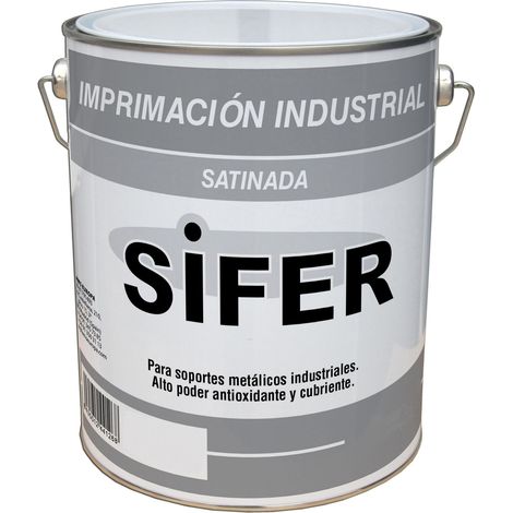 Sifer Primer Sintetico Industriale Antiossidante Grigio 4 Lt