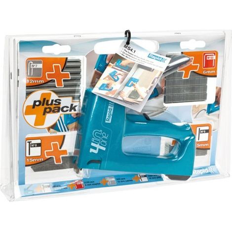 Rapid MS4.1 Graffatrice manuale in plastica ABS ergonomica