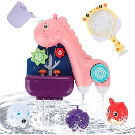 Jouet Bain Bébé, Jeux De Bain Pour Bebe Enfant 1 2 3 4 Ans, 3 Pièces Animaux Jouets Flottants, Jouet De Bain Bébé, Jeux De Bain Pour Bebe, Jeu D'eau Jouet De Piscine, Pour Et Enfants Cadeau (1/5)