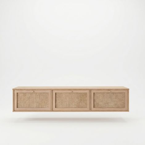 TV-Schrank aus Holz "Dune" – 180 x 35,6 x 32 cm – Eiche (1/5)